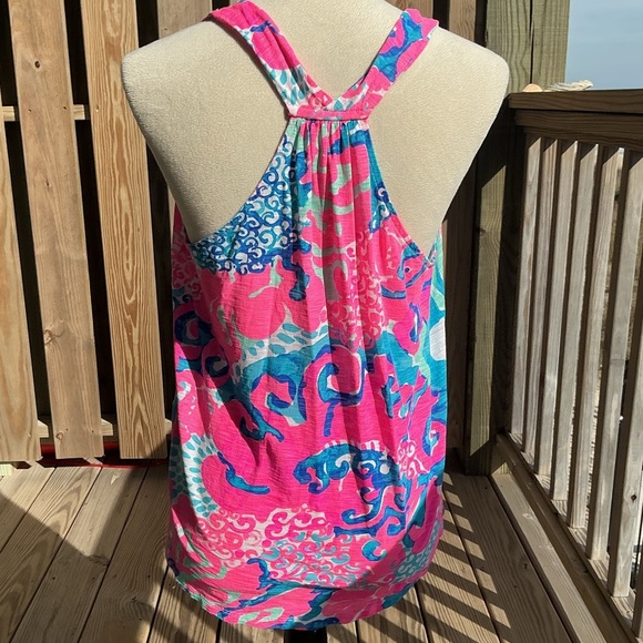 Lilly Pulitzer Vibrant Racerback Tank - Picture 4 of 9